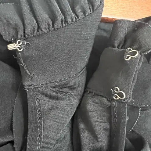 Heart soul Black Sleeveless Keyhole Ruffle Mini Dress Size XL