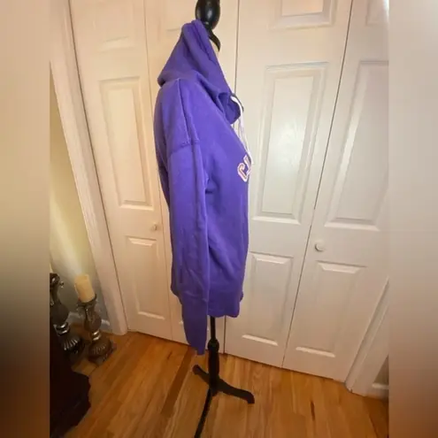 Women's Original Retro Brand Purple Clemson Tigers Pullover Sweatshirt Size M Size M