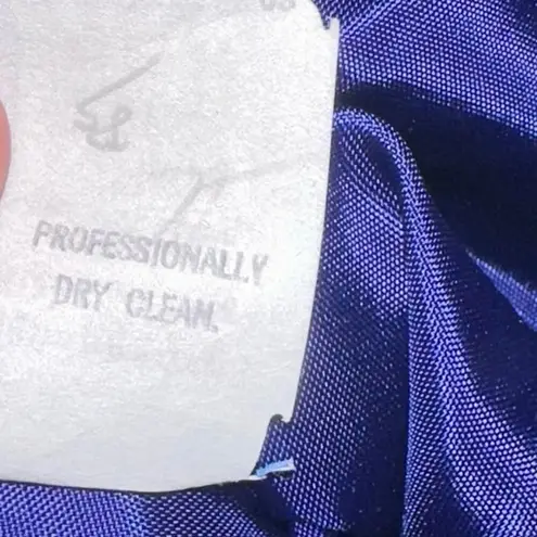 Koret Purple Velour Button Front Blazer Size 10