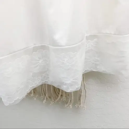 Vanity Fair Vintage Lace Slip Dress Lingerie White