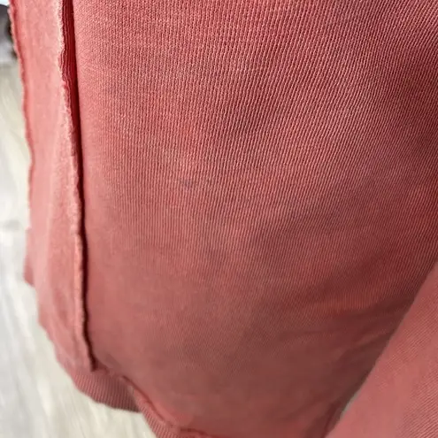 Anthropologie PILCRO Imogen Seamed Tunic Pink Size XS