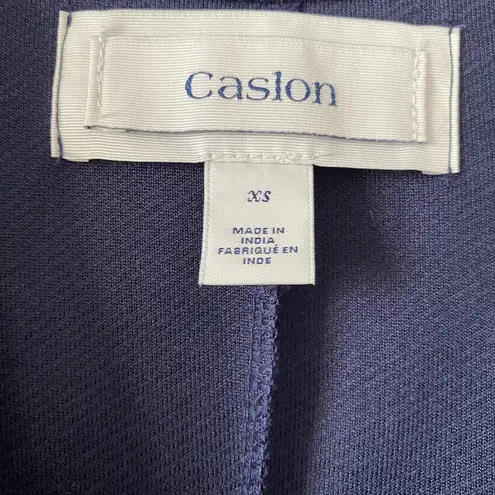 Caslon NWT Nordstrom Navy Blue Lightweight Blazer Jacket | XS