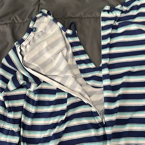 Cabana Life Cover Up Romper Size Medium Blue