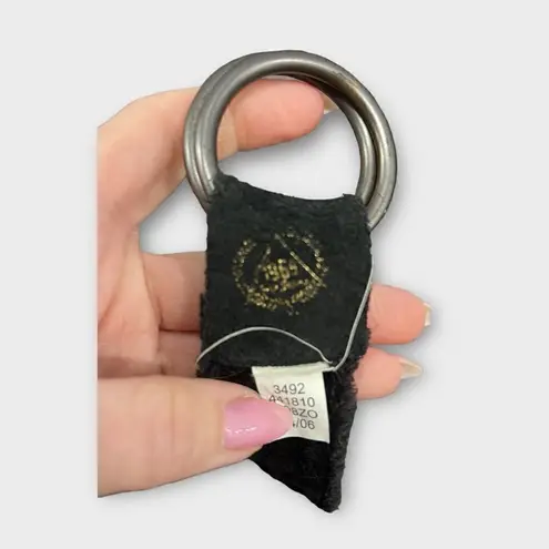 Gap Black Suede and Bronze Metal Belt Medium