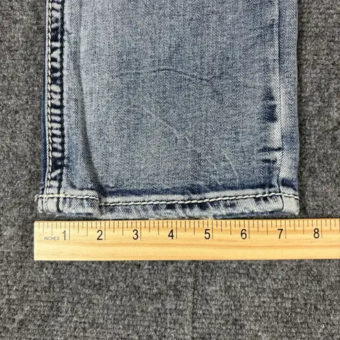 Silver Jeans Suki Mid Baby Boot Women's Blue Stretch Denim Pants Size W28/L31*