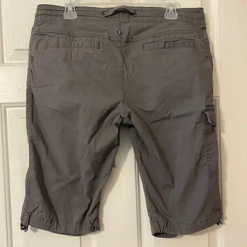 prAna  Womens Emma Bermuda Cargo Shorts Athletic Hiking Outdoor Size 12