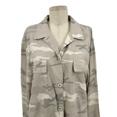 Rails Everett Button Down Shirt Desert Camo Print Size Large