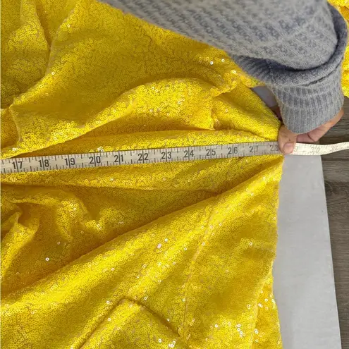 Eloquii NWT  x Leah V collab The Leah yellow sequin long sleeve maxi dress 28 - Image 14