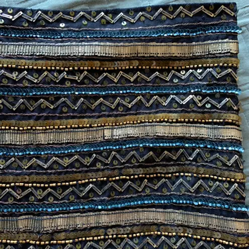 Parker Embellished Sequin Mini Skirt