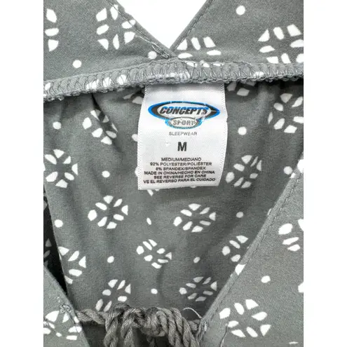 Texas A&M Aggies Concepts Sport Cloud 7 Gray Sleeveless Romper Pajamas M Lounge Size M