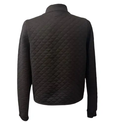 Marine layer  Corbet Quilted Bomber Jacket – Black – Size Medium