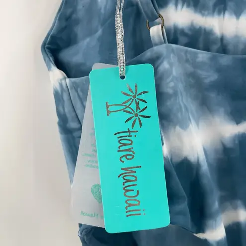 Tiare Hawaii Swimsuit Size Small One Piece Blue Tie Dye NWT Beach Coastal Summer
