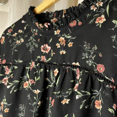 Lost + Wander
Women's Black Floral Garden Top Blouse Size XXL