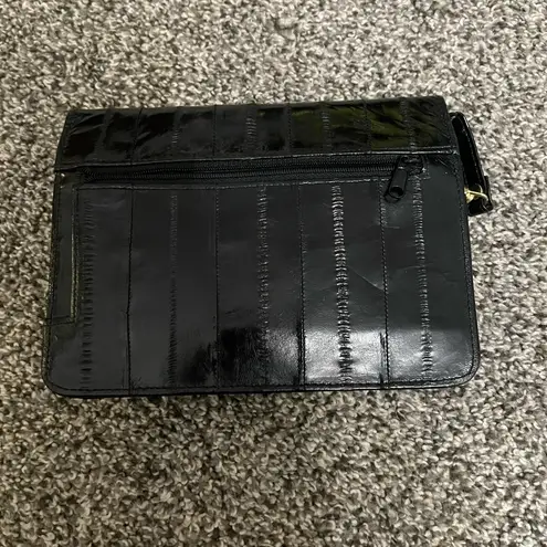 Black Shoulder Crossbody Wallet Bag Purse