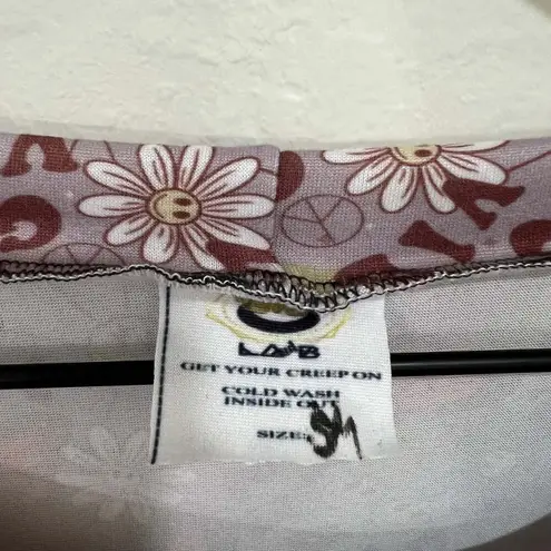 L&B Designs Tank Top Good Vibes Size Small New