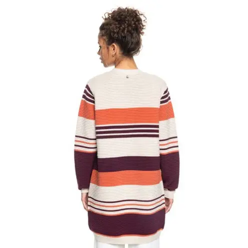 Roxy NWT  Above The Sun Colorblock Cardigan Oversized Medium