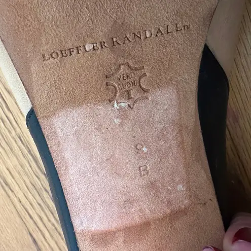 Loeffler Randall | Darcy Round Heel Peep Toe Platform Pumps | Size 9