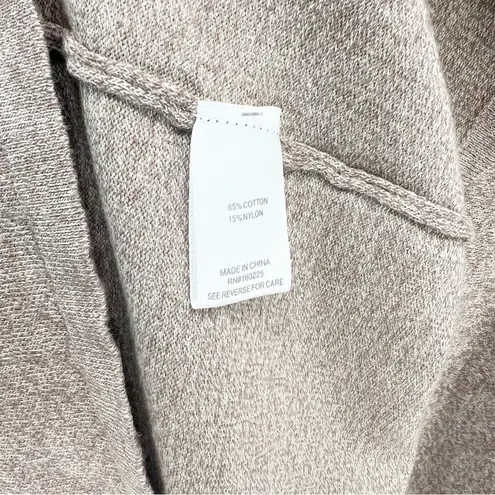 STITCHDROP Fringe 2 in 1 Sweater Dress Midi Fringe Branch Tan Size Size XL