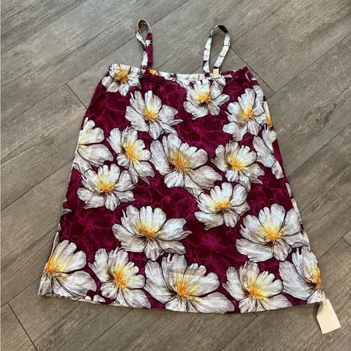 Simonetta White and Yellow Sundress Sleeveless Spaghetti Strap