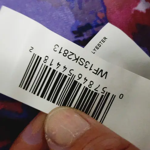 Joe Fresh Purple Pink Watercolor Floral Mini Skirt Size XL