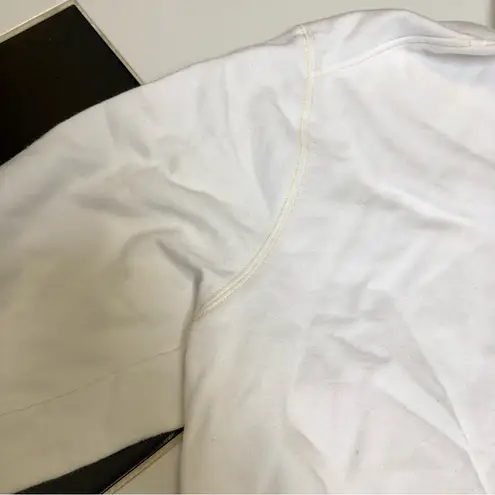 Acne Studios Stockholm Hoodie Kangaroo Pocket White Yellow Contrast Stitching M