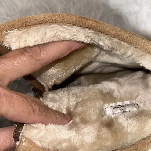 Björndal Bjorndal Shearling Fringe Boots Like New Condition Leather upper