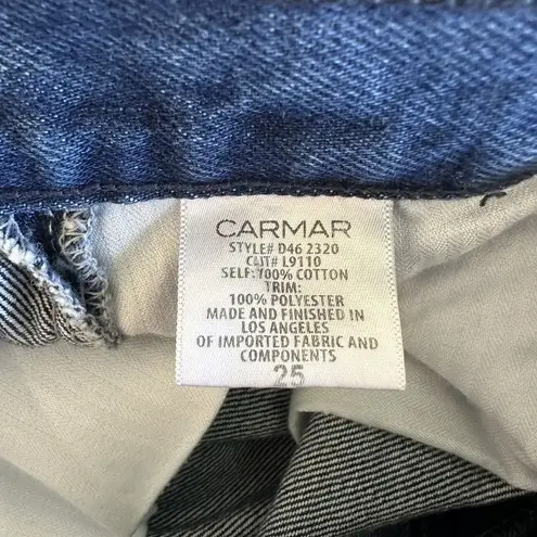 Carmar Aliena High Rise Jeans Joggers Size 25 Blue