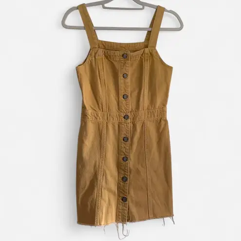 Boyish “The Kennedy” Denim Mini Dress in Honey Pot – Retro Western It