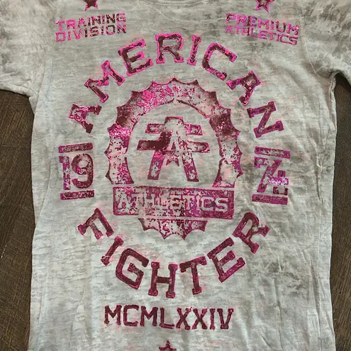 American Fighter MARYLAND Women's T-Shirt Biker MMA Biker MMA NEW SMALL