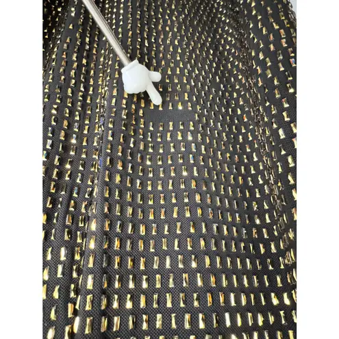 Aqua x Wicked Bodycon Dress Gold Studded Sleeveless Party Cocktail M Black Size M