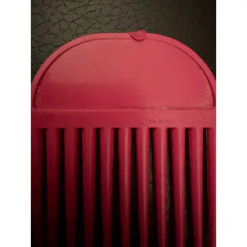 Goody Vintage Pink Hair Pick Comb Turquoise Purple Accent 80s 90s Made in USA