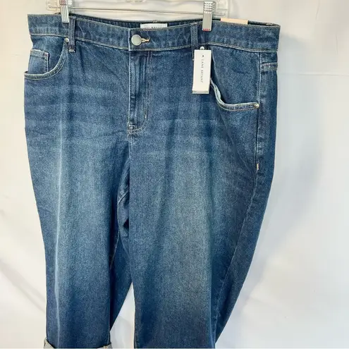 Lane Bryant NWT  Blue Boyfriend Capri Jeans Stretch Denim Women’s Plus Size 18P