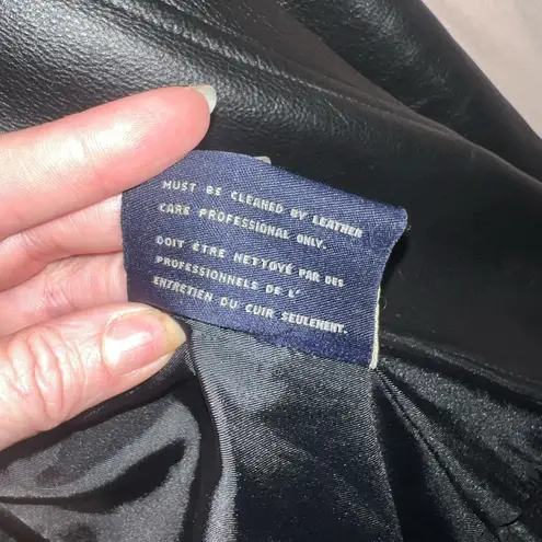 Dockers Y2K Black Leather Jacket