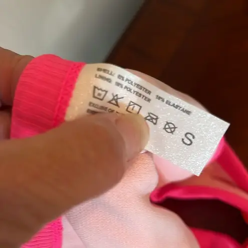 Neon Orange Pink Bikini Bottoms New Size undefined