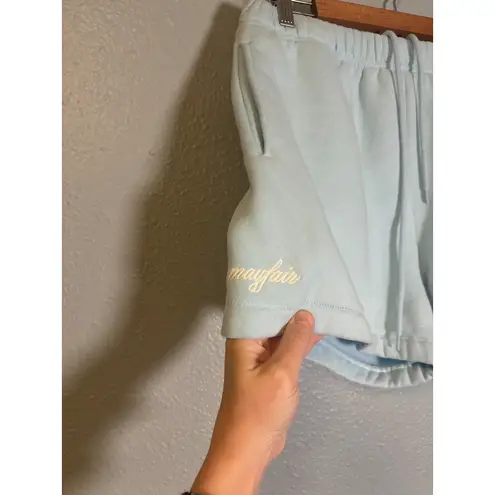 The Mayfair Group Your Emotions Are Valid Sweat Shorts Blue Small/Medium