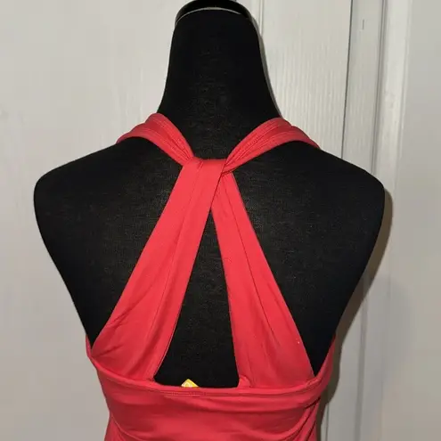 Lole PINK CASUAL BASIC ATHLETIC MIDI DRESS