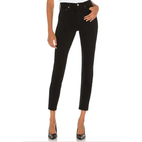 RE/DONE  Originals High Rise Ankle Crop Jeans