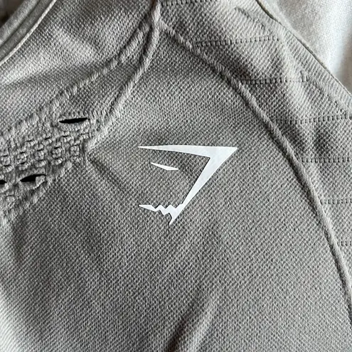 Gymshark energy seamless bra light grey size small - Image 4