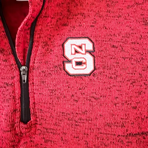 Proedge NC State Apparel Red Quarter-Zip Sweater Size S