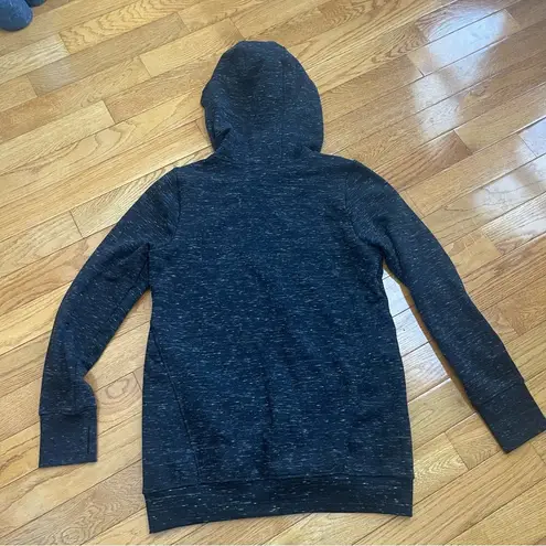 90 Degree by Reflex hoodie short sweatshirt dress with pockets Grey Sz XL Gray