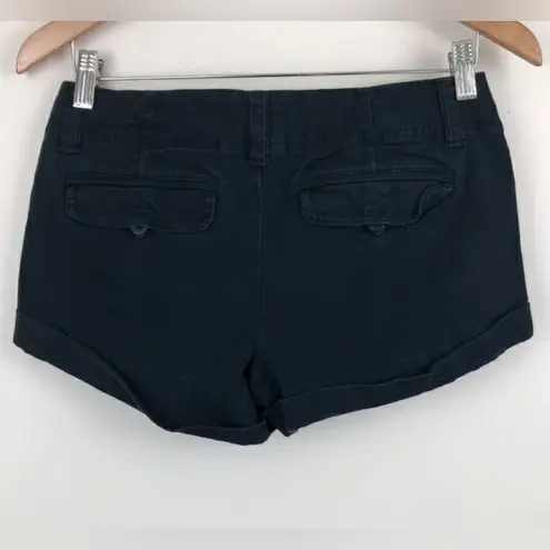 Nordstrom Navy Blue Cuffed Shorts