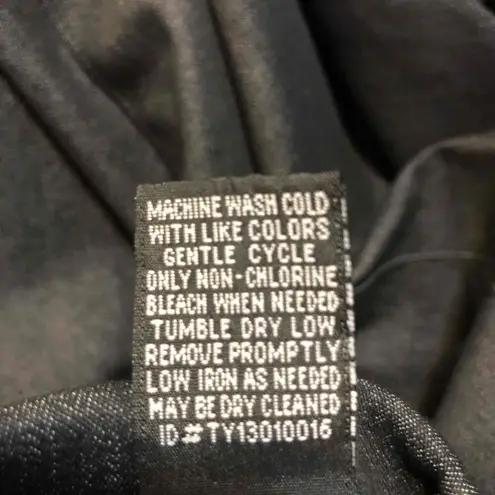 Studio 1940 Black jean look 3 Button Notched Lapel Blazer Jacket Size Large