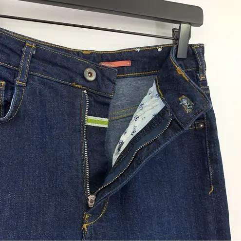 Pilcro The Split Straight Jeans Dark Wash 28