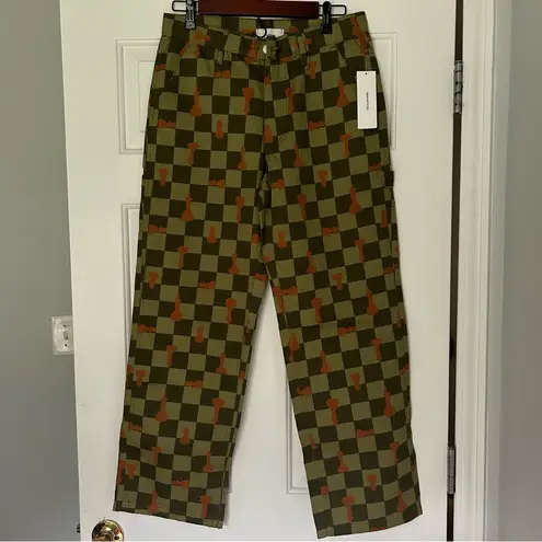 Urban Outfitters NWT  BDG Chess Checkered Leila Carpenter Pants