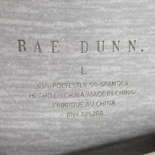 Rae Dunn First Coffee Short Sleeve Pajama Lounge Graphic T-Shirt Large