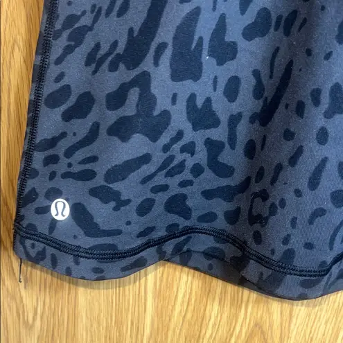 Lululemon  Athletica Navy Leopard Cami Top - Image 3