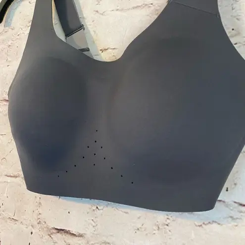 Brooks  Dare Scoopback Run Sports Bra Adjustable Asphalt Gray Size 32 C/D