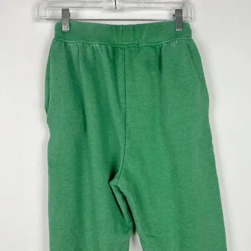 We Wore What NWT Jogger Sweatpants Pockets Drawstring Jolly Green Size XS NEW $78