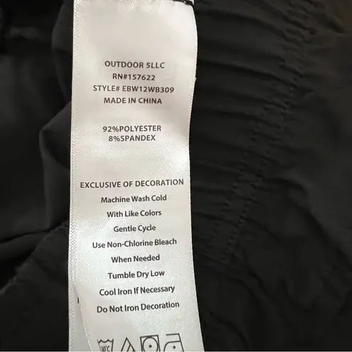 Eddie Bauer  Spindrift joggers UPF 50 black size L Large Slightly curvy NWT - Image 9