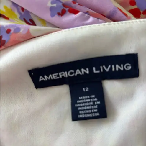 American Living Floral Sleeveless Dress NWOT